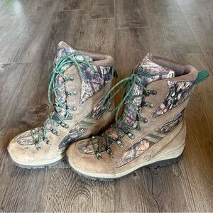 Danner Camo Lace-Up Boots